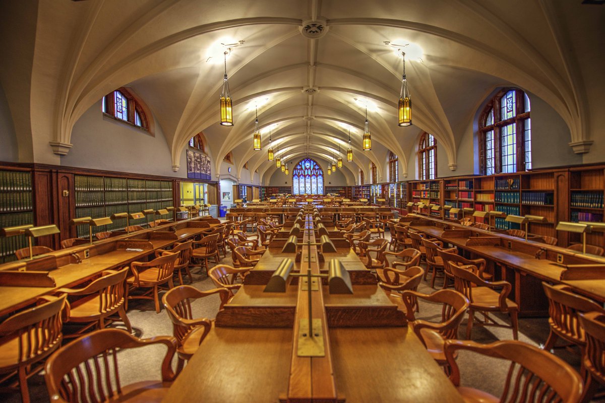 1923 Reading Room in Douglas Library